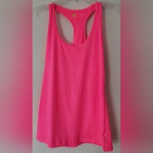 XERSION Womens Size L Racer Tank Top Hot Pink Workout Yoga